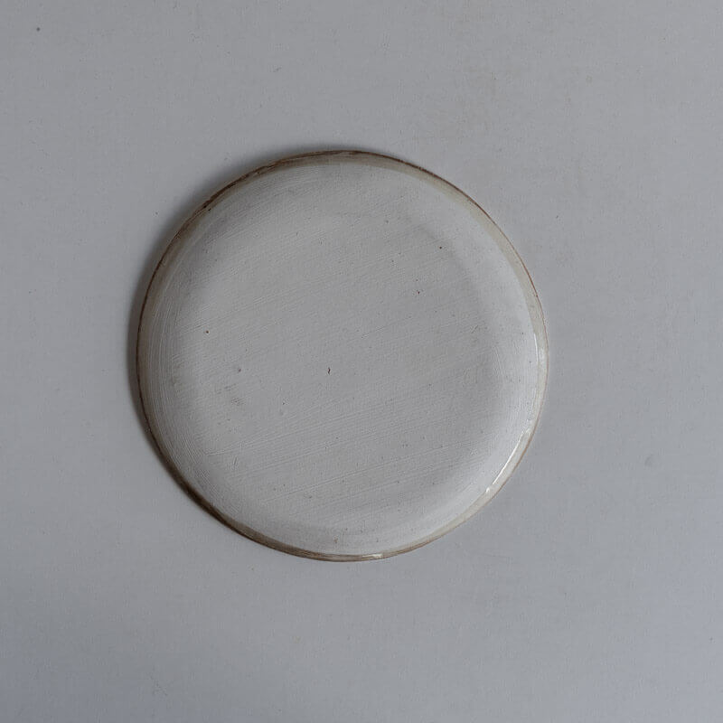 Mutsumi Ohashi 16cm Ash Glaze Round Plate