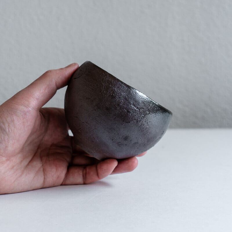 Ohashi Mutsumi Yakishime Round Cup