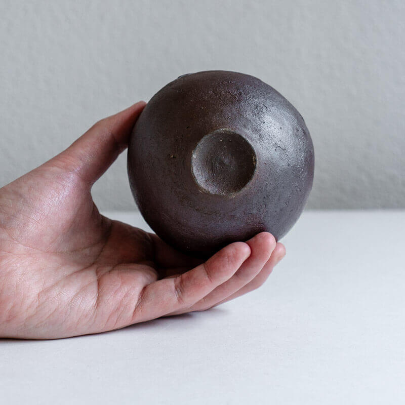 Ohashi Mutsumi Yakishime Round Cup