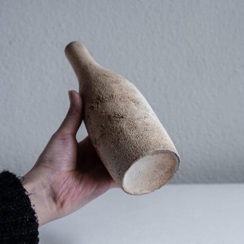 Mutsumi Ohashi Bizen Ware, Hakeme Vase C