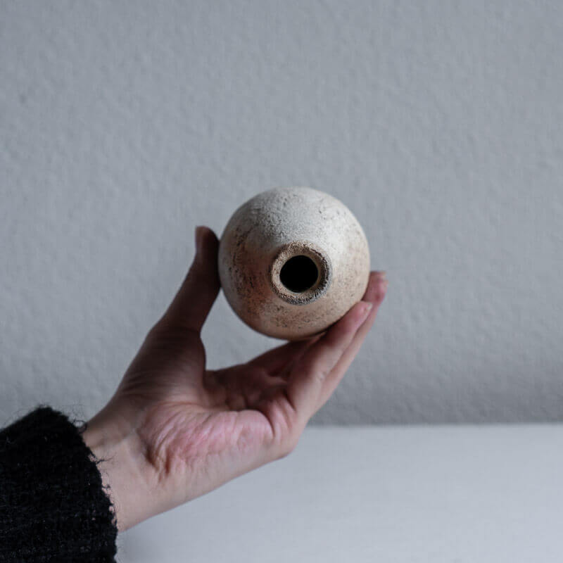 Mutsumi Ohashi Bizen Ware, Hakeme Vase C