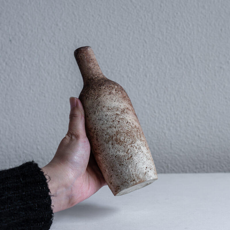 Mutsumi Ohashi Bizen-ware Kohiki Vase D