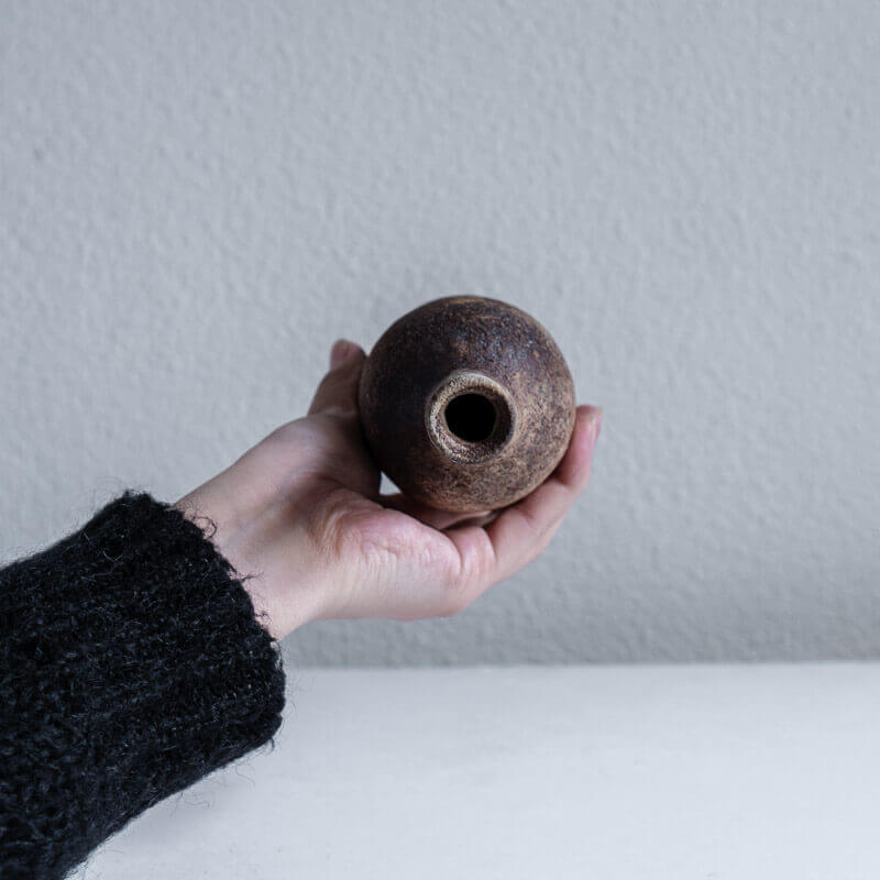 Mutsumi Ohashi Bizen-ware Kohiki Vase D