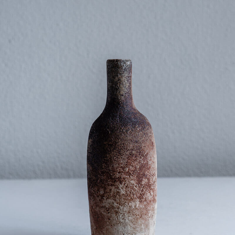 Mutsumi Ohashi Bizen-ware Kohiki Vase D