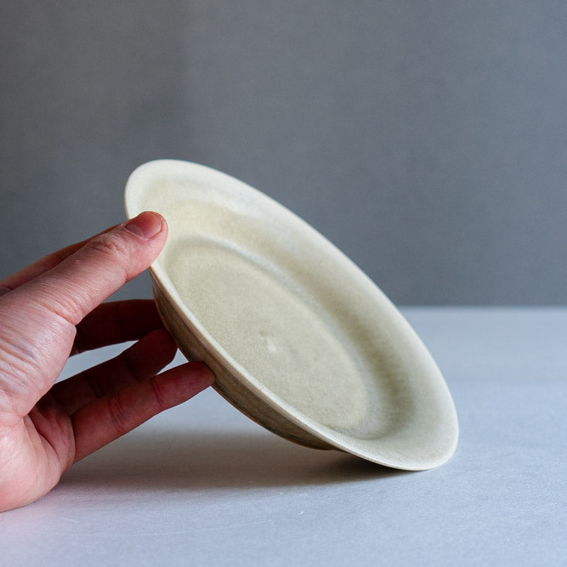 Yuka Ohwada Rim Plate 19cm Gekka