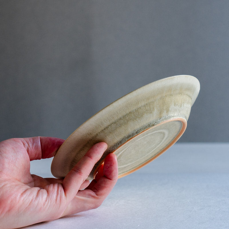 Yuka Ohwada Rim Plate 19cm Gekka