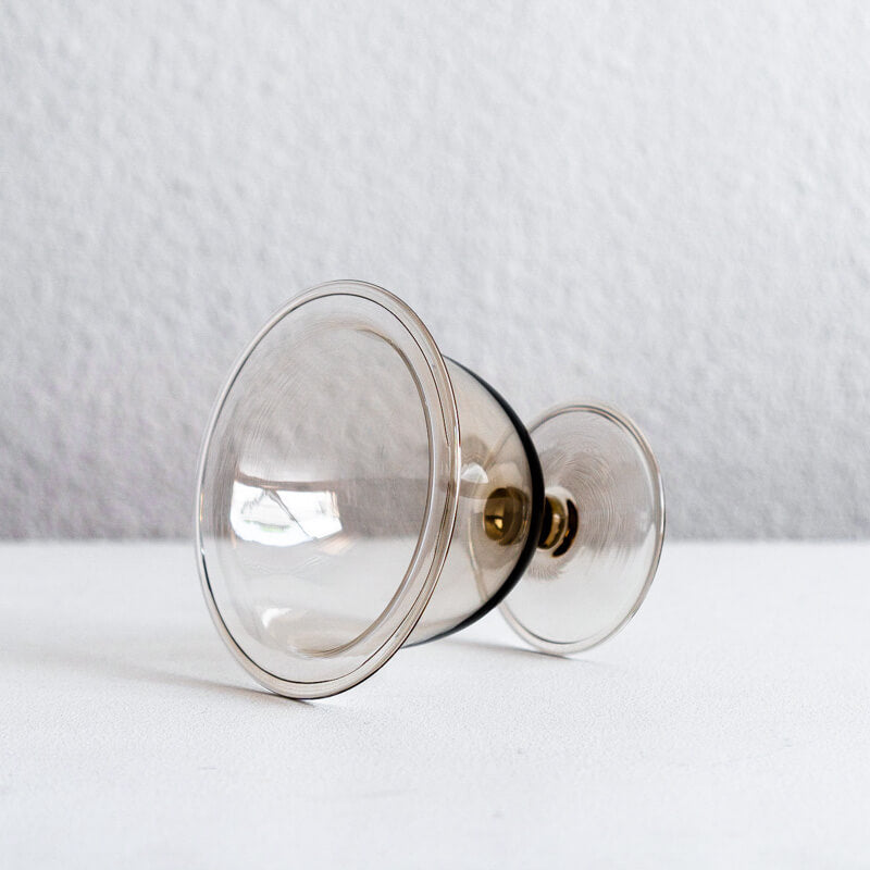 永木卓（RITOGLASS）アイスクリームカップ アンバー