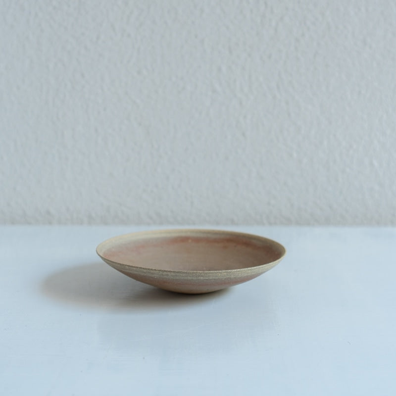 田川舞 炭化4寸皿 I