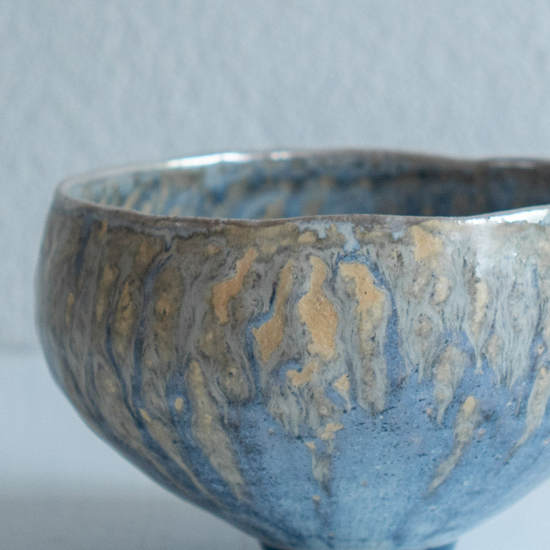 toriimiki tea bowl silver A