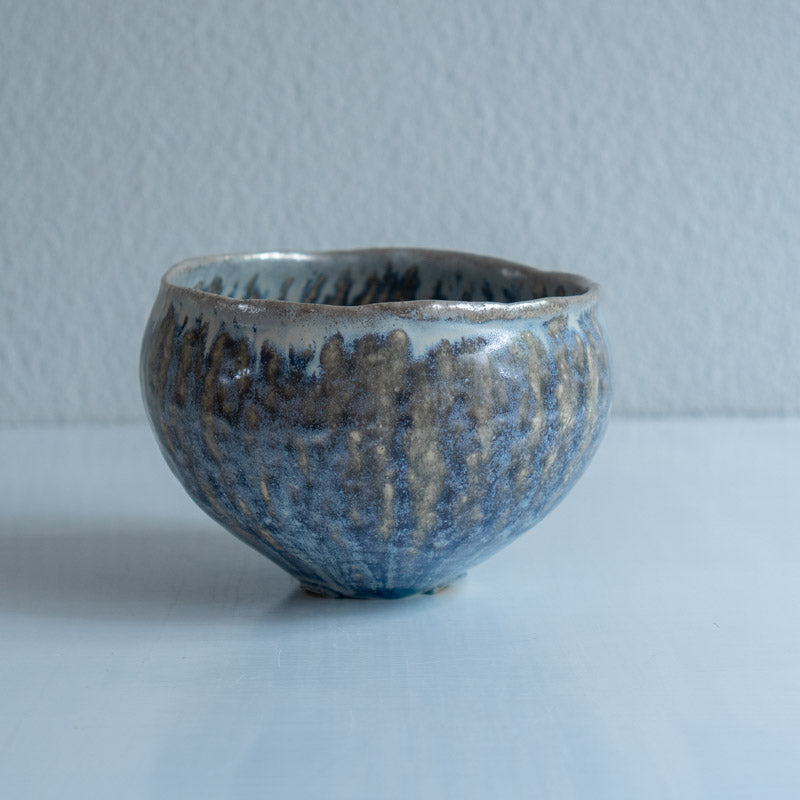 toriimiki tea bowl silver B