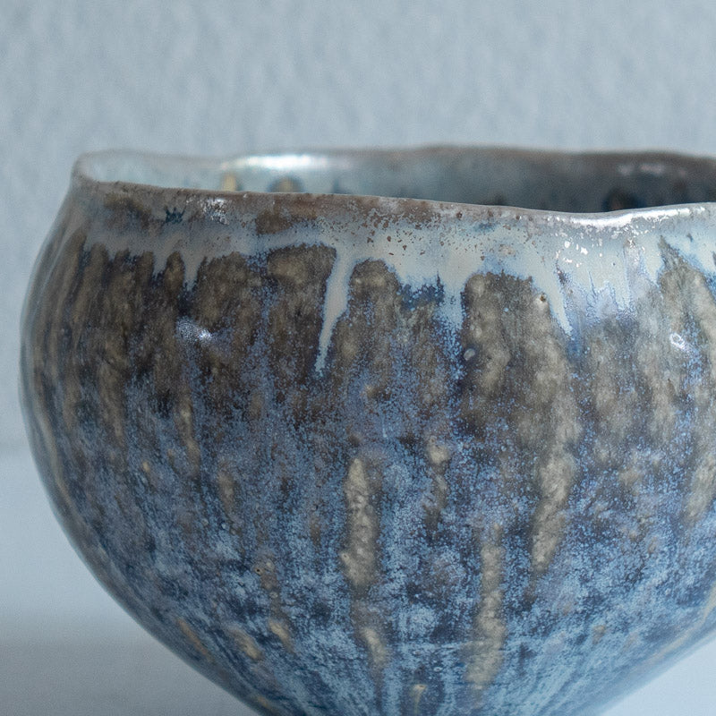 toriimiki tea bowl silver B