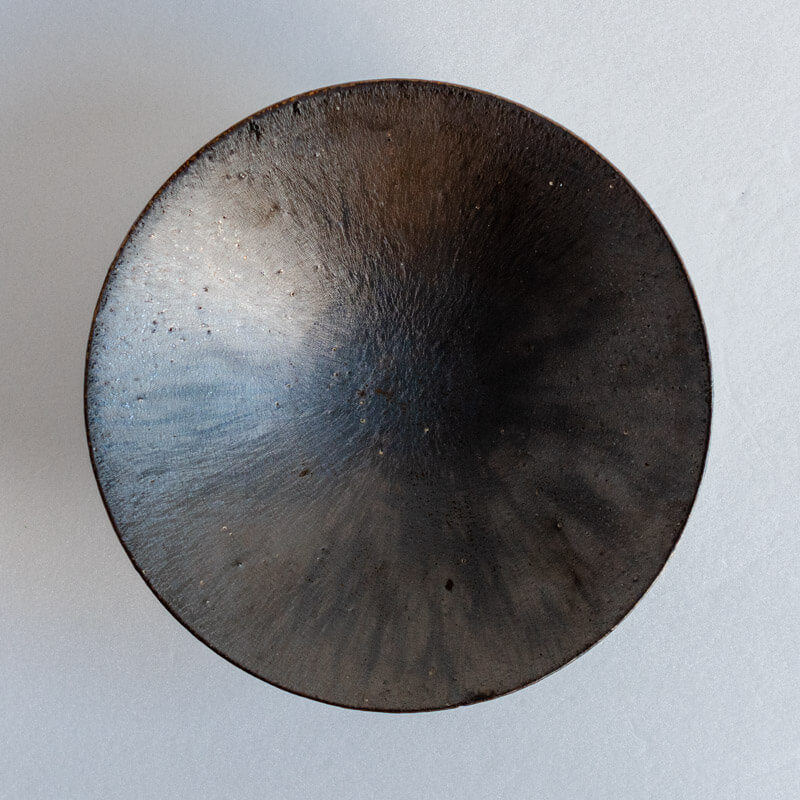 Toshiaki Tashiro Manganese Glaze Medium Bowl