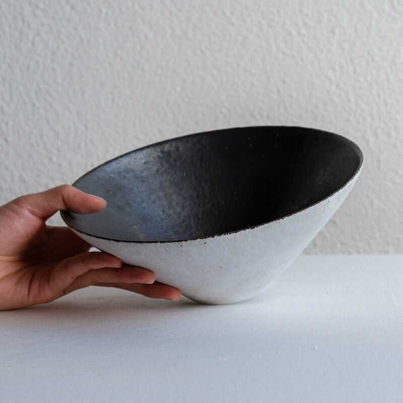 Toshiaki Tashiro Manganese Glaze Medium Bowl