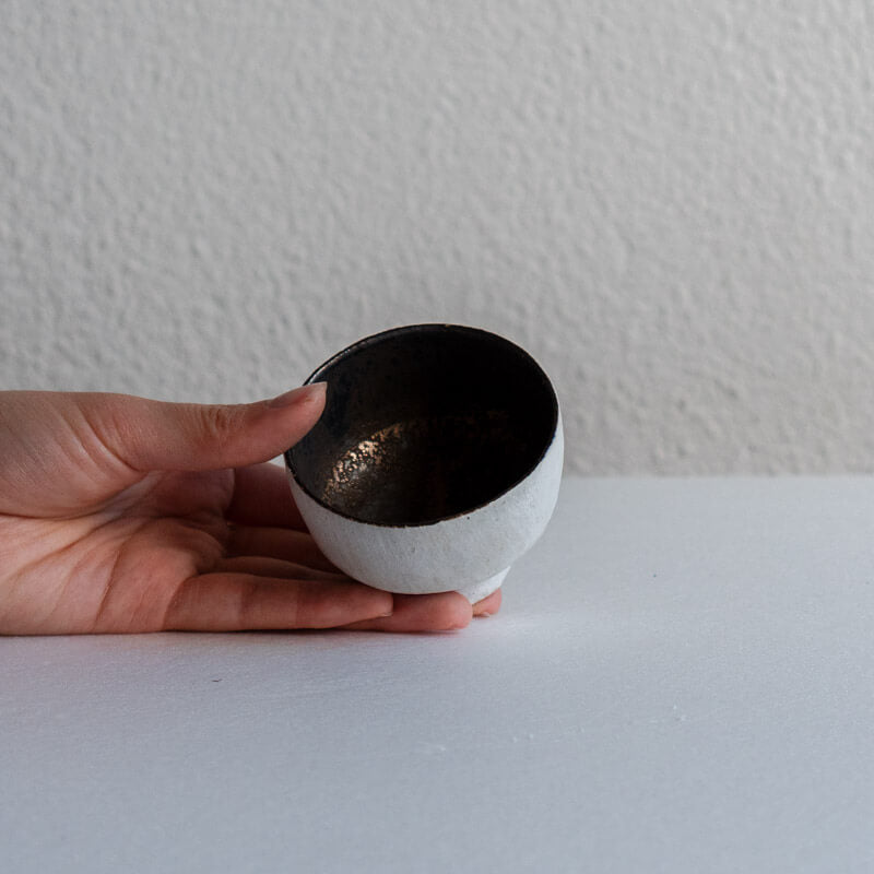 Toshiaki Tashiro Manganese Glaze Guinomi A