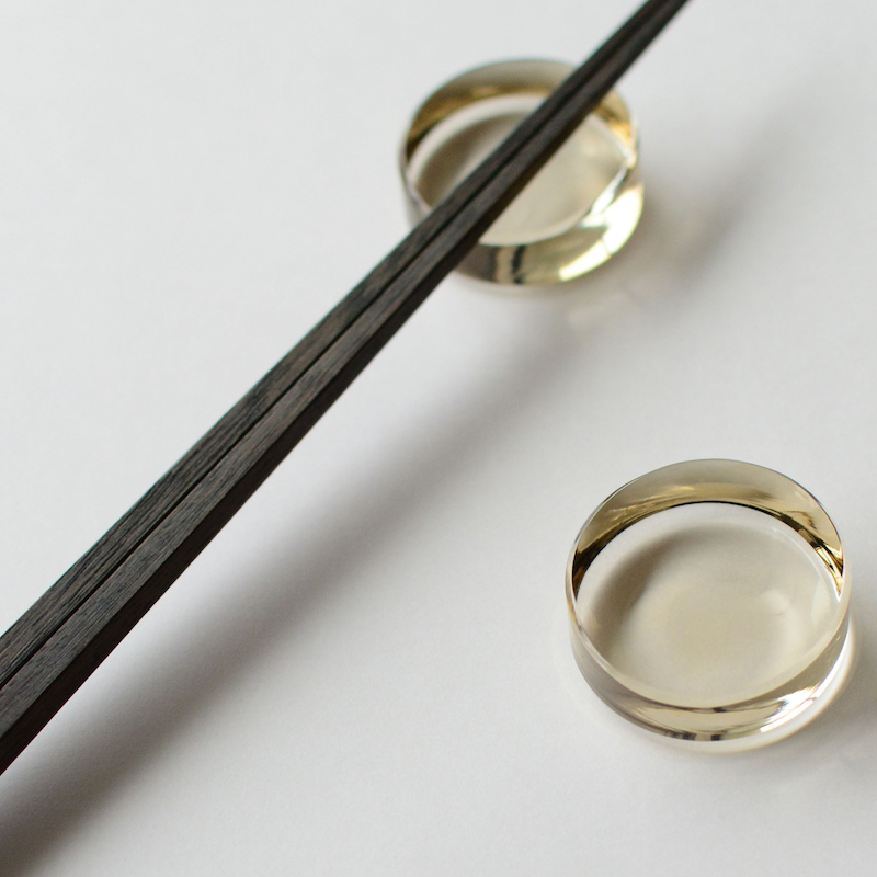 鷲塚貴紀（WASHIZUKA GLASS STUDIO） chopstick rest set | 箸置