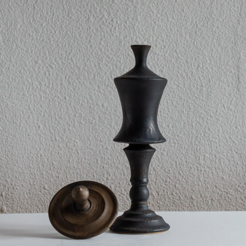 YOSHIDA Joe Bronze Single-flower Vase